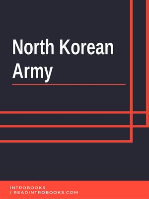 cover image of North Korean Army